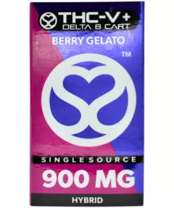 THCV Vape Cartridge 1g Berry Gelato