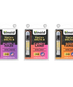 BINOID THCV + DELTA 8 VAPE CARTRIDGES - BUNDLE
