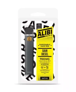 Alternative view of Alibi Vape Pens Delta-8 THC and Delta-10 THC Variety 4 Pack Bundle