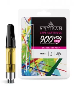 Granddaddy Purple-HHC THC Vape Cartridge - Artisan - 900MG