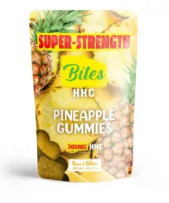 Alternative view of Bites HHC Gummies - Pineapple - 300MG