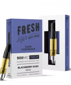Blackberry Kush Cartridge - THCP - Fresh - 900mg