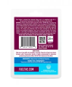 Alternative view of Blue Dream Cartridge - HHC - Fuel - 1900mg