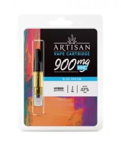 Alternative view of Blue Dream Cartridge - HHC THC - Artisan - 900mg