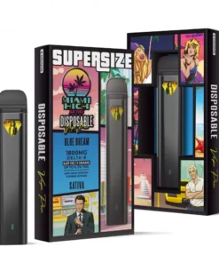 Blue Dream Delta 8 THC Vape Pen - Disposable - Miami High - 1800MG