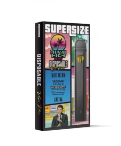 Alternative view of Blue Dream Delta 8 THC Vape Pen - Disposable - Miami High - 1800MG