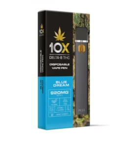 Alternative view of Blue Dream Vape - Delta 8 THC - Disposable - 10x - 920mg