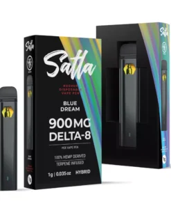 Blue Dream Vape Pen - Delta 8 - Disposable - Satla - 900mg
