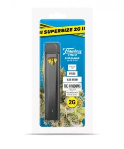 Alternative view of Blue Dream Vape - THC O - Disposable - Flawless- 1600mg