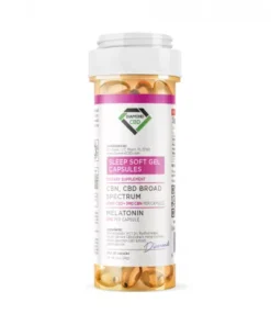 Alternative view of CBD, CBN, Melatonin Blend Capsules - Diamond CBD - 620mg