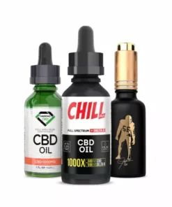 CBD + Delta-8 THC Oils 3 Pack Bundle