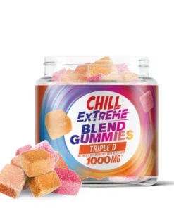 Chill Plus Extreme Blended Gummies - Triple D - 1000MG