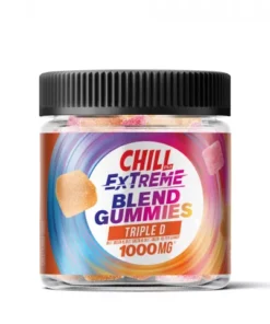 Alternative view of Chill Plus Extreme Blended Gummies - Triple D - 1000MG