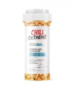 Alternative view of Chill Plus Extreme CBD Delta-8 THC Poppin Gel Capsules - 1750X