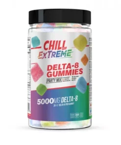 Alternative view of Chill Plus Extreme Delta-8 Gummies Party Mix - 5000X