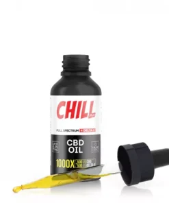 Chill Plus Full Spectrum Delta-8 CBD Oil - 1000X