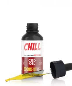 Chill Plus Full Spectrum Delta-8 CBD Oil - 2000X