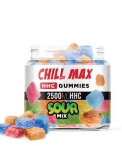 Chill Plus Max HHC THC Gummies - Sour Mix - 2500MG