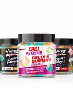 Delta-8 THC and Delta-10 THC Gummies Variety 3 Pack Bundle