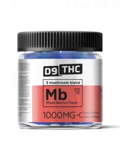 Alternative view of Delta 9 Mushroom Blend - Mixed Berries - 1000MG
