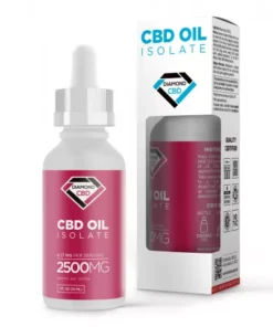 Alternative view of Diamond CBD - CBD Isolate Oil - 2500mg