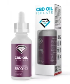Alternative view of Diamond CBD - CBD Isolate Oil - 3500mg