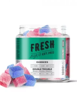 Double Trouble Gummies - Delta 8 - Fresh - 1000mg