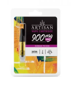 Alternative view of Durban Poison Cartridge - HHC THC - Artisan- 900mg