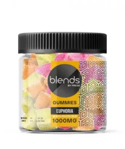 Alternative view of Euphoria Gummies - D8, HHC, D9 Blend - Fresh - 1000mg