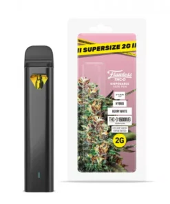 Flawless THC-O Disposable Vape Pen - Berry White - 1600MG