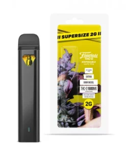 Flawless THC-O Disposable Vape Pen - Sour Diesel - 1600MG