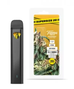 Flawless THC-O Disposable Vape Pen - Sour Mango - 1600MG