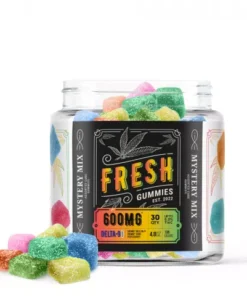 Fresh Delta-9 THC Gummies - Mystery Mix - 600MG