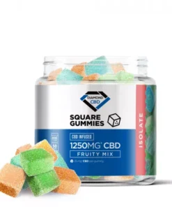 Fruity Mix Gummies - CBD Isolate - Diamond CBD - 1250mg