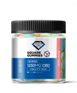 Alternative view of Fruity Mix Gummies - CBD Isolate - Diamond CBD - 1250mg