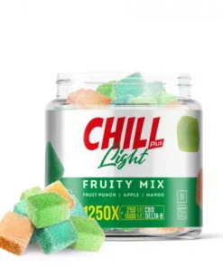 Fruity Mix Gummies - Delta 8 - Chill Plus Light - 1250mg