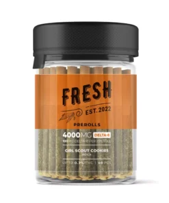 Alternative view of Girl Scout Cookies Pre-Roll - Delta 8 - Fresh - 4000mg