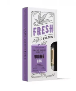 Alternative view of Grand Daddy Purple Vape Cart - HHC - Fresh - 900MG