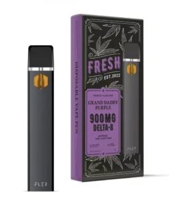 Grand Daddy Purple Vape Pen - Delta 8 THC - Fresh - 900MG