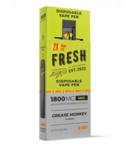 Alternative view of Grease Monkey Vape Pen - HHC - Disposable - Fresh - 1800mg