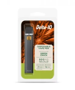 Alternative view of Green Crack Vape Pen - Delta 10 - Disposable - Buzz - 900mg