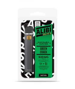 Alternative view of Green Crack Vape Pen - Delta 8 THC - Disposable - Alibi - 920mg