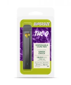 Green Crack Vape Pen - THCO - Disposable - Buzz - 1800mg