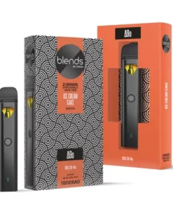 Ice Cream Cake Vape Pen - D9, THCO Blend - Disposable - Fresh - 1800mg
