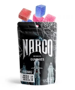 Alternative view of Narco Berries Gummies - Delta 9, Delta 8, Delta 10 Blend - Pure Blanco - 600MG