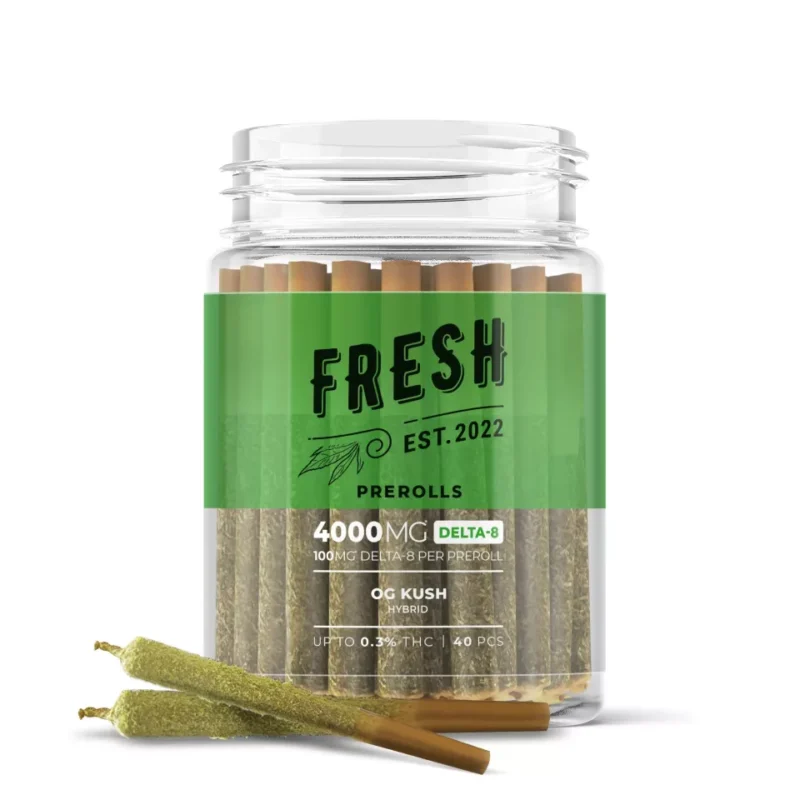 OG Kush Pre-Roll - Delta 8 - Fresh - 4000mg