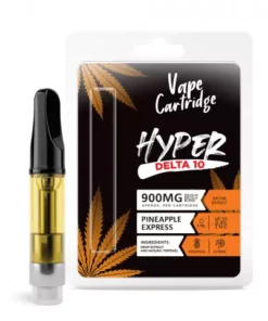 Pineapple Express Cartridge - Delta 10 THC - Hyper - 900mg (1ml)