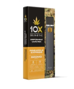 Alternative view of Pineapple Express Delta 8 THC Vape Pen - Disposable - 10X - 920mg