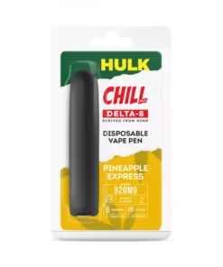 Alternative view of Pineapple Express Delta 8 THC Vape Pen - Disposable - HULK - 920mg