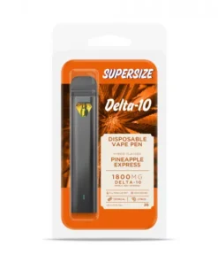 Alternative view of Pineapple Express Vape Pen - Delta 10 - Disposable - Buzz - 1800mg